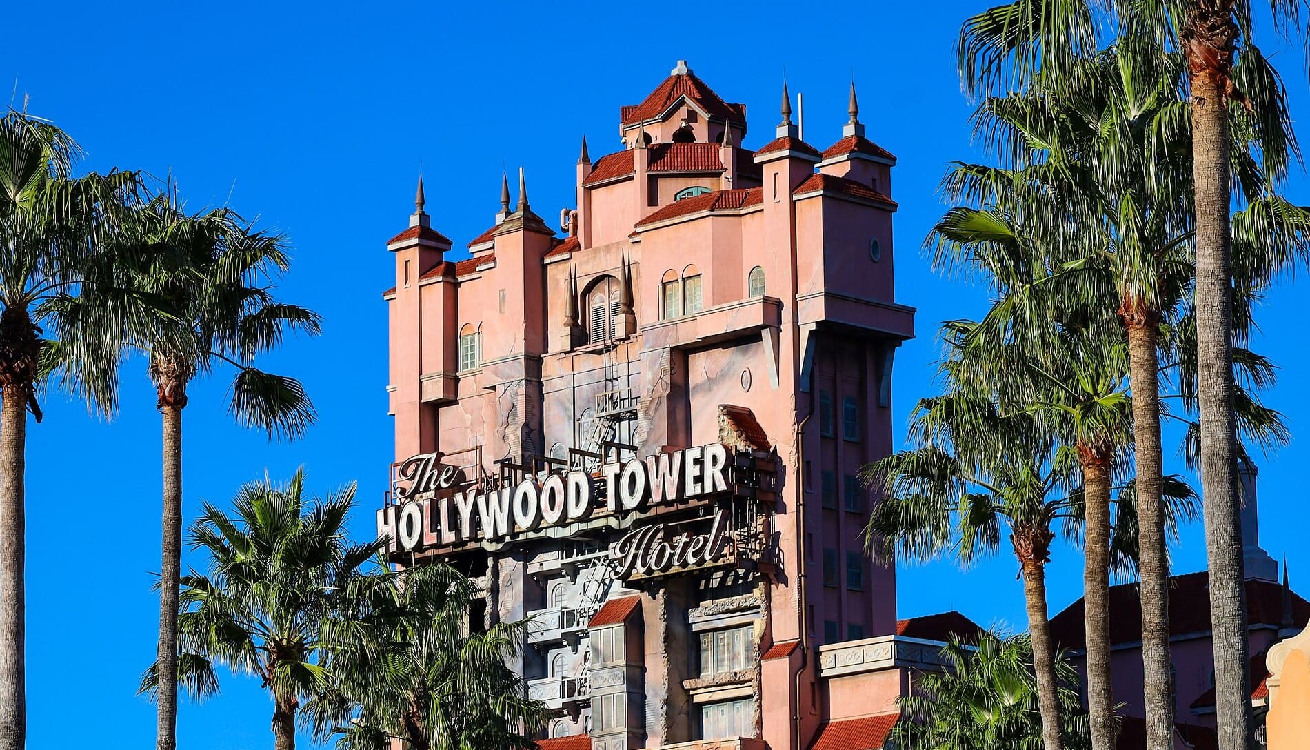 Disney park background